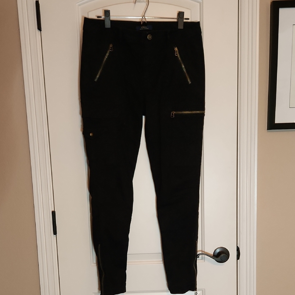 Ralph Lauren Black Polo Pants